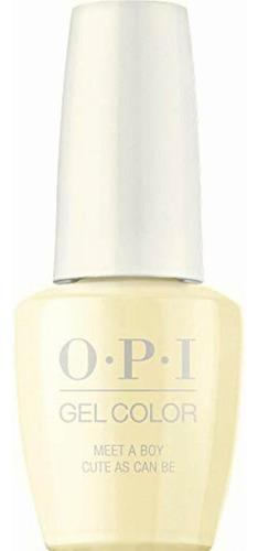 Opi Gelcolor Meet A Boy Cute As Can Be Gc G42b Esmalte Gel