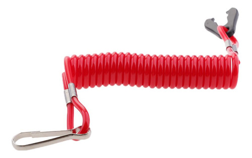 2 Motor Tether Lanyard Stop Para Universal (rojo)