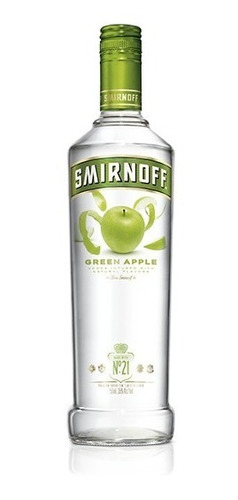 Vodka Smirnoff Apple 700ml ((full)). Quirino Bebidas