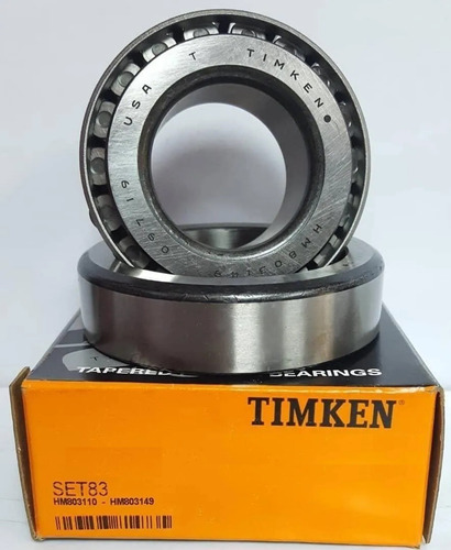 Imagem 2 de 9 de Kit 4 Rolamentos Diferencial Traseiro Ford F250