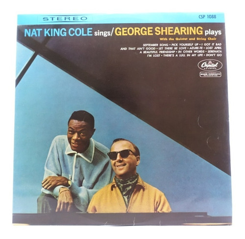 Vinilo Nat King Cole &george Shearing