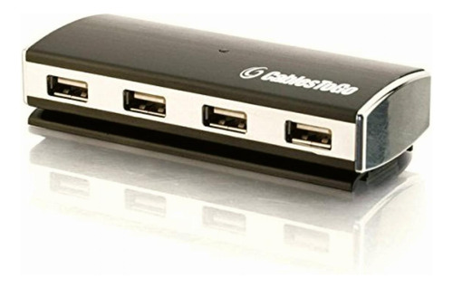 C2g 29508 4-port Usb 2.0 Aluminum Hub For Chromebooks,