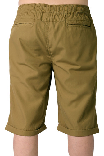 Gra - Camel - Bermuda Hombre Casual Recto Beige Giovanni Gal