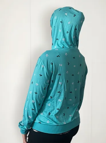 Chaqueta Capota Liviana Polyester Lycra Mujer Bolsillos !