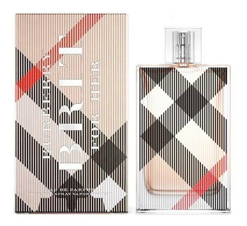 Perfume Burberry Brit For Her 3.3 Oz /  100 Ml Mujer.