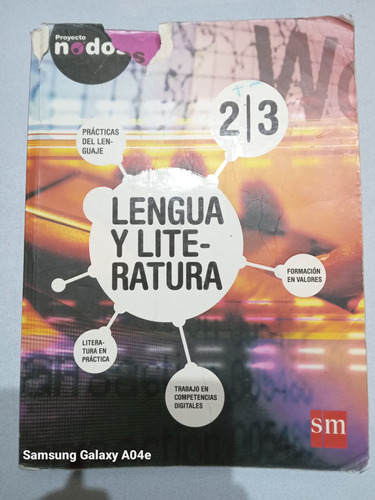 Libro Lengua Y Literatura 2|3 Proyecto Nodos