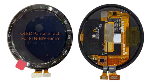 Tela Sensível Ao Toque Oled Para Huawei Watch Gt1 46 Mm