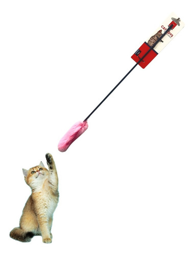 Imagen 1 de 7 de Juguete Para Gato Con Cascabel Tipo Cola