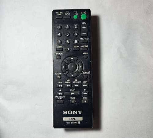 Reproductor Dvd Sony Dvp-sr200p - Con Garantia Mastermarket Negro (Reacondicionado)