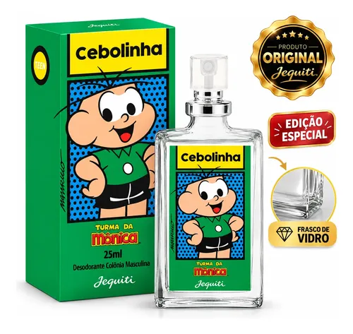 Perfume Colônia Cebolinha 25ml Edição Limitada Jequiti