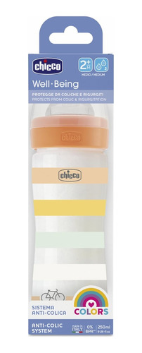 Mamaderas 250ml Wellbeing Chicco 2m+ By Maternelle 