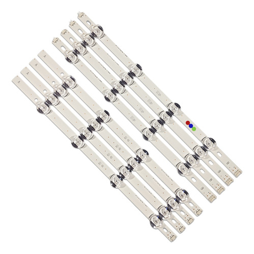 Kit Leds Compatible Con 40lf5300 40lh6300 40lf6350- Alum Nvo