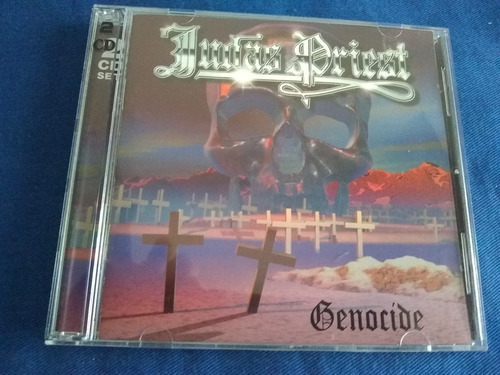 Judas Priest -genocide (cd) Doble Uk 2000,de Coleccion