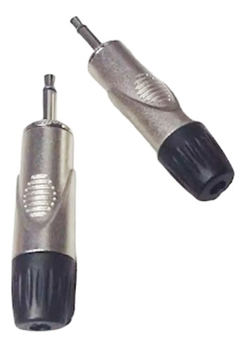 Fichas Conectores Miniplug Mono 3,5mm P/armar X2unid Lk