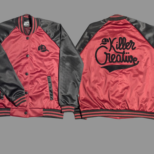 Campera Bomber Universitaria Varsity Creative 1