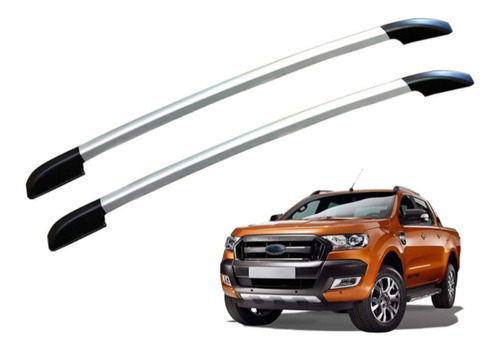 Barras De Techo Laterales Ford Ranger 2012-2021 Gris