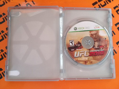 Ufc 2010 Undisputed Xbox 360 Detalle Caratula Físico Envíos