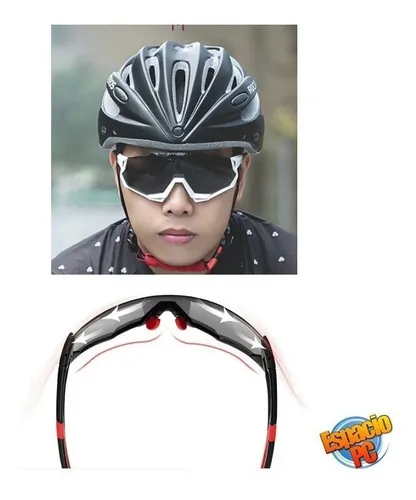 Gafas Ciclismo con 2 Lentes Intercambiables UV400 Gafas Deportivas