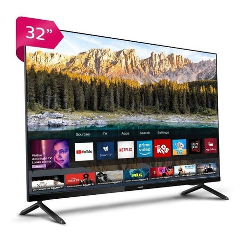 Imagen 1 de 4 de Philips Led 32 Hd Smart Tv