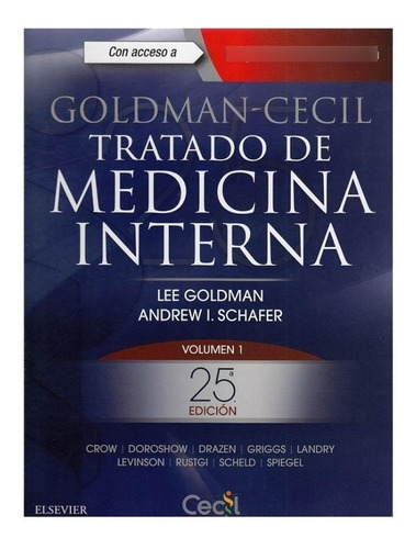 Goldman - Cecil. Tratado De Medicina Interna - 25° Edición 