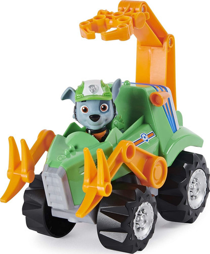 Paw Patrol Dino Rescue Rockys Vehículo De Marcha Atrás Delux