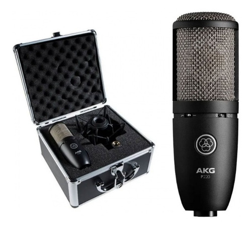 Akg P220 Micrófono Condenser De Estudio