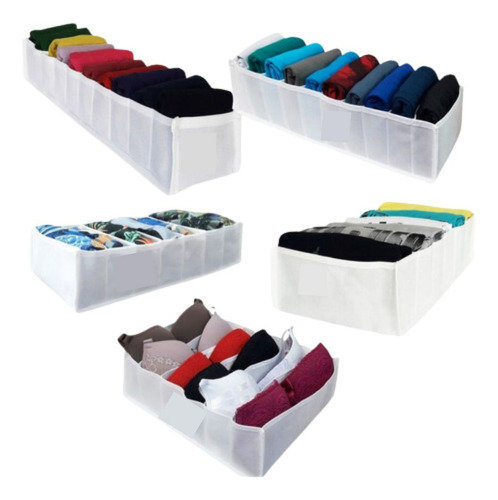 Organizador Gavetas Colmeia Pp-p-m-g-gg- Calcinha Meia Short Cor Tamanho M