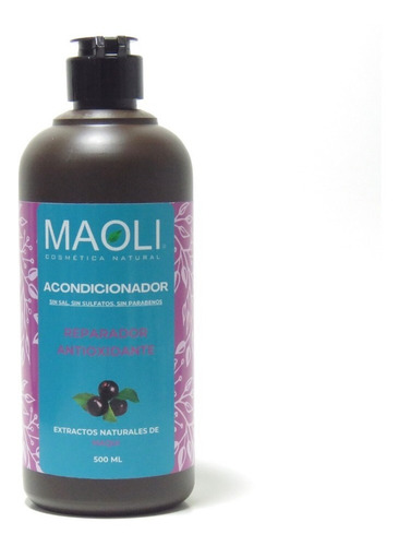 Acondicionador Maoli Maqui Reparador Antioxidante Sin Sal