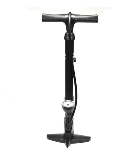Bomba de pie Giyo Gf-43 para bicicleta, color negro