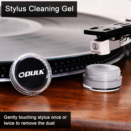 Kit De Limpeza De Discos De Vinil Opula, 6 Unidades Com Esco