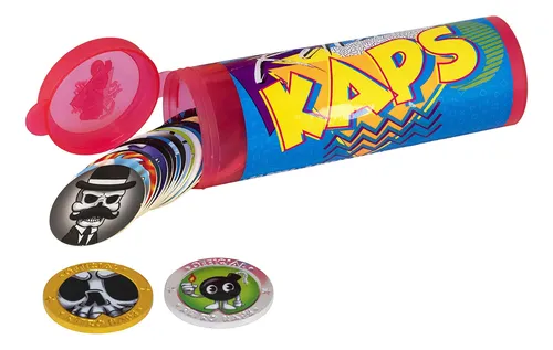 comprar Set De Inicio Pog Retro Kaps Con Tubo De Almacenamiento Rojo