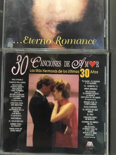 9 Cd De Música Romántica Latina De Toda La Vida (Usado)