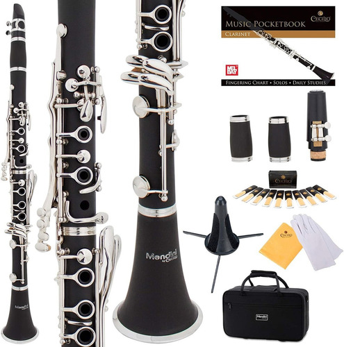 Mendini Por Cecilio B - Clarinete Plano Para Principiantes C