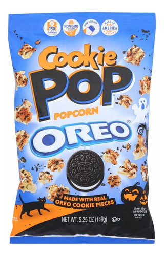 Oreo Cookie Pop Popcorn Edición Halloween 149 Gr