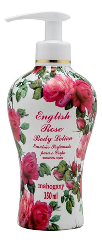 Loção Hidratante English Rose Mahogany - 350ml