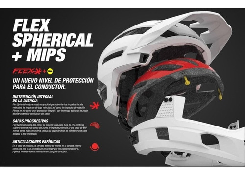Casco Bell Super Dh Mips Mentonera Desmontable M/g Blu/hivz