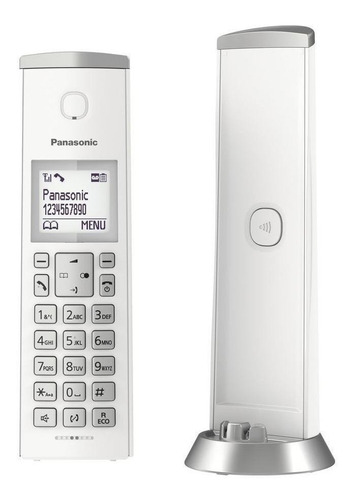 Teléfono Panasonic  KX-TGK210W inalámbrico - color blanco