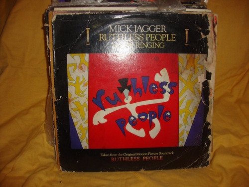 Vinilo Mick Jagger Ruthless People Si1