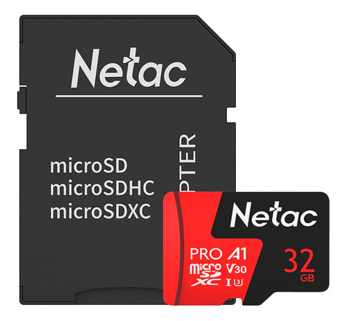 Cartão Memoria Microsd 32gb Extreme Pro Netac C Adap