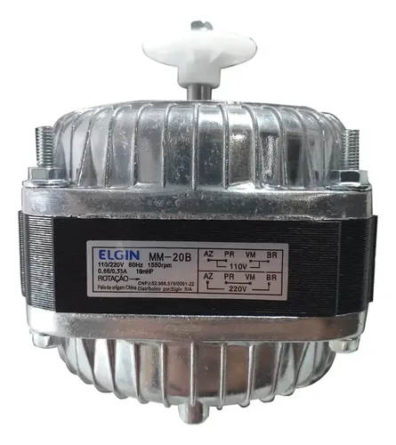 Micro Motor 1/25 Com Hélice De Plastico Mm-20b - Elgin - Re