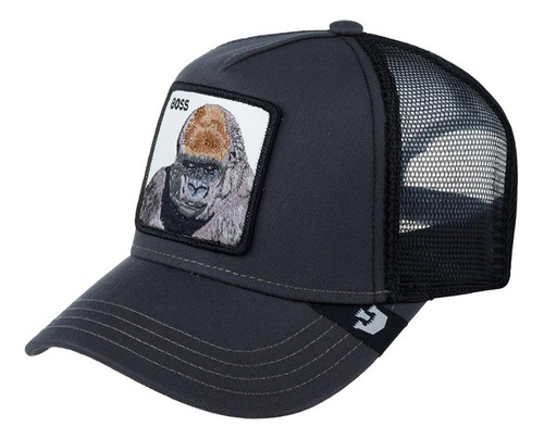 Gorra Goorin Bros The Boss Ajustable 1010512 Gris