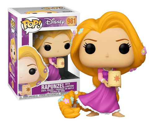 Boneco Funko Pop Rapunzel C Lanterna 981 - Disney Original