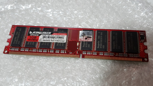 Memória Ram Ddr 400mhz 1gb Kingbox