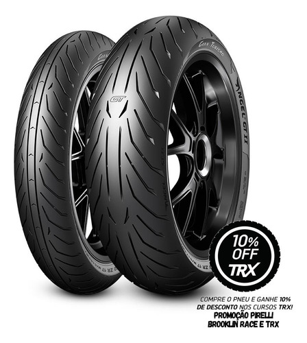 Kit Pneu Pirelli Angel Gt 2 Bmw S1000xr S1000 Xr 120+190/55