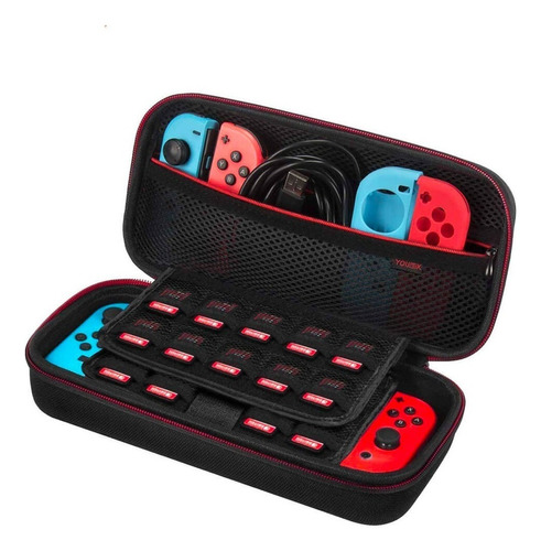 Funda For Nintendo Switch Viaje Rígida Protector Case