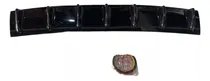 Comprar Difusor Trasero Universal Tuning Negro Brillante