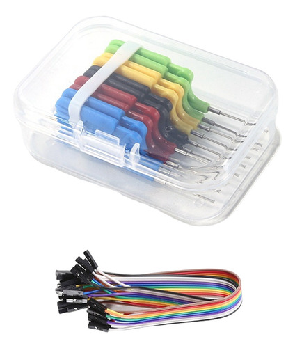 10 Clips De Prueba Sdk08 Con Cable De Puente, Clips De Ganch
