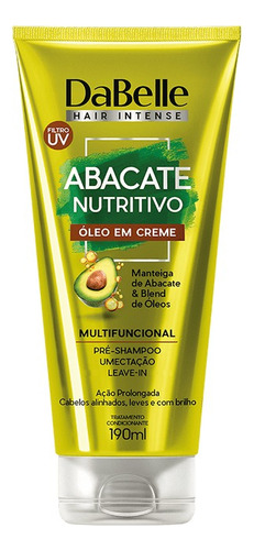 DaBelle Multifuncional Óleo Creme Abacate Nutritivo 190ml