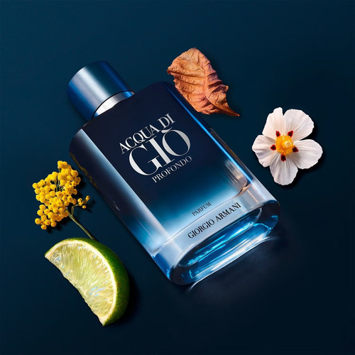 Perfume Importado Masculino Acqua Di Gio Profondo Parfum Edp 100ml - Giorgio Armani - 100% Original Lacrado Com Selo Adipec E Nf Pronta Entrega