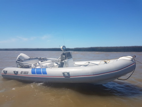 Semirrígido Bahamas 5.1 Evinrude Etec 90 Hp 2012 Impecable